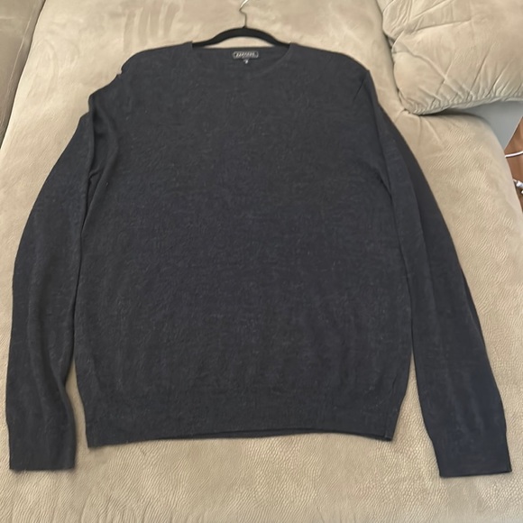 Express Men’s Extra Fine Moreno Wool Sweater size XL color Grey. - Picture 1 of 4